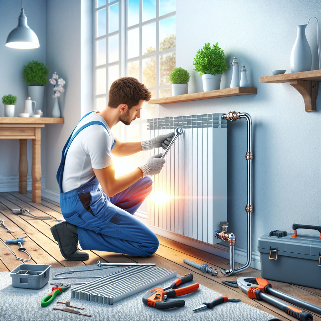Heizkörperinstallation